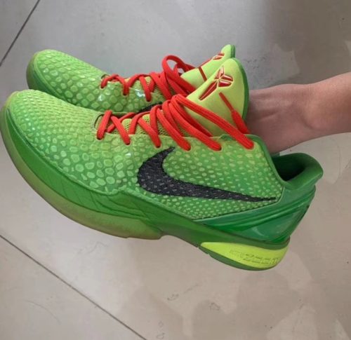 Kobe6 Grinch photo review