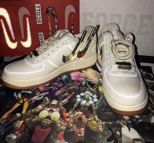 Travis Scott x Nike Air Force 1 Low Sail photo review