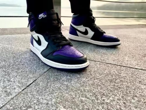 Jordan1 Retro High Court Purple photo review