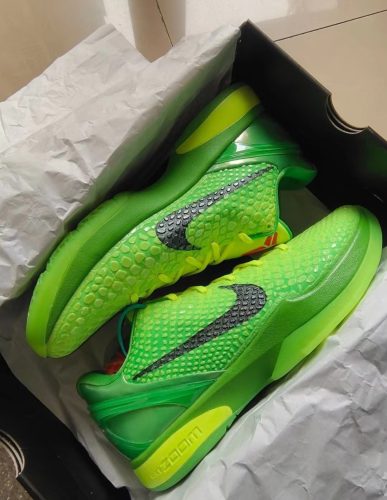 Kobe6 Grinch photo review