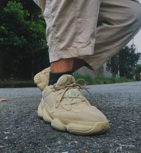 Yeezy500 Supermoon Yellow photo review