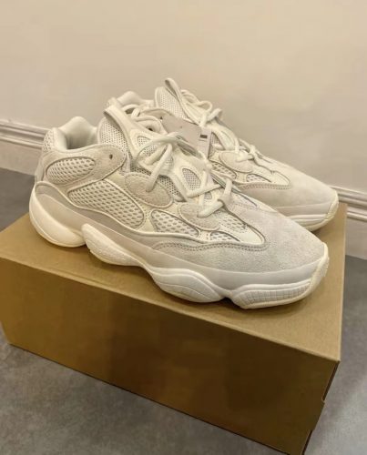 Yeezy500 Bone White photo review