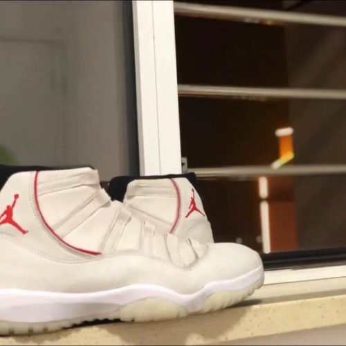 Jordan11 Platinum Tint photo review