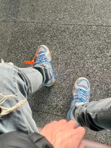 Off-White x Dunk Rubber “University Blue“ photo review