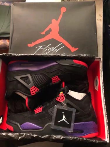 Jordan4 raptors nrg photo review