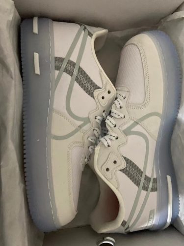 Air Force1 React QS Light Bone photo review