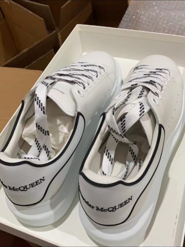 Alexander McQueen Sneaker White Glue photo review