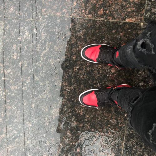 Jordan1 Retro Bred Banned photo review