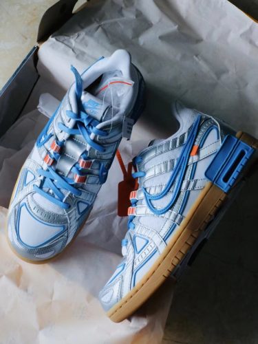 OFF-WHITE x Nike Rubber Dunk Air Unlversity Blue photo review